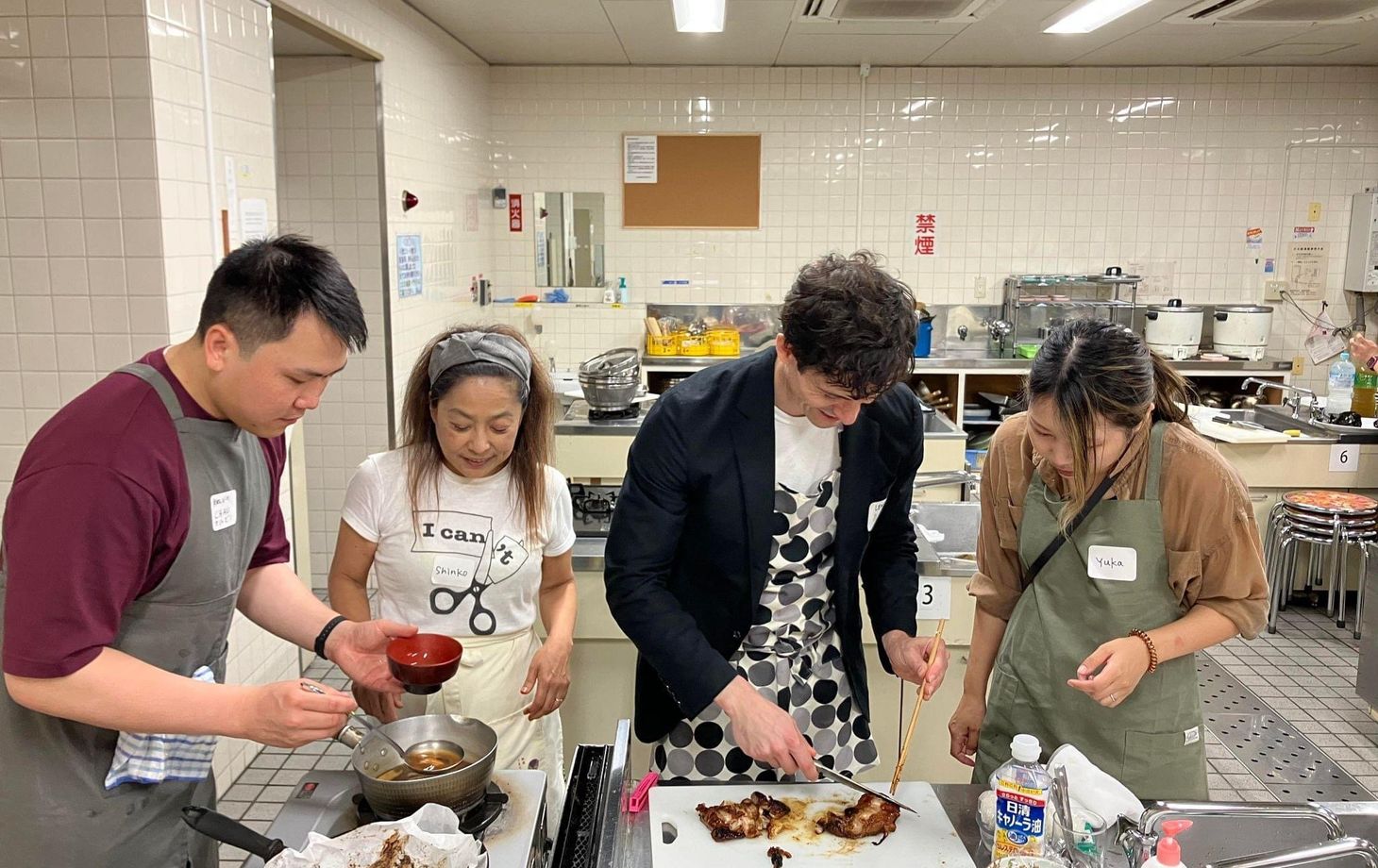 Japanese Cooking Class for Foreigners in Nagoya