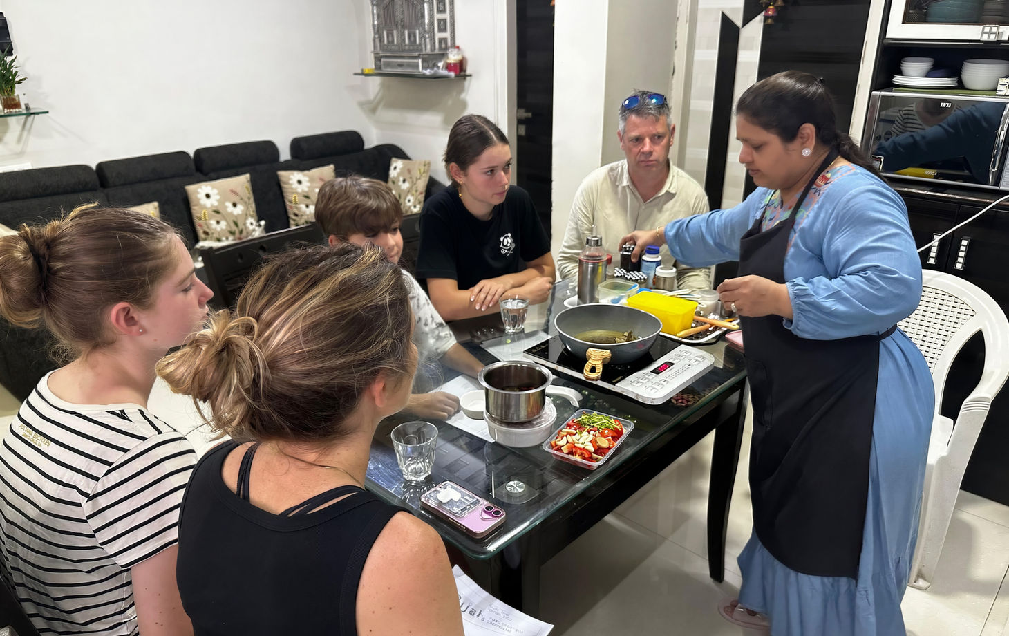 Cuisine authentique du nord de l'Inde avec un chef à domicile du sud de Mumbai