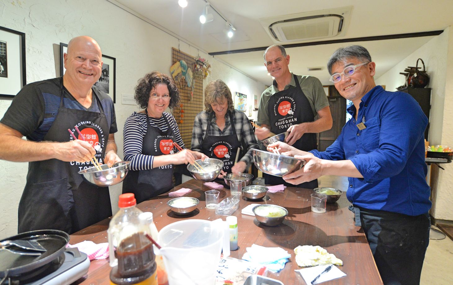 Okonomiyaki Kochkurs + 2 Beilagen