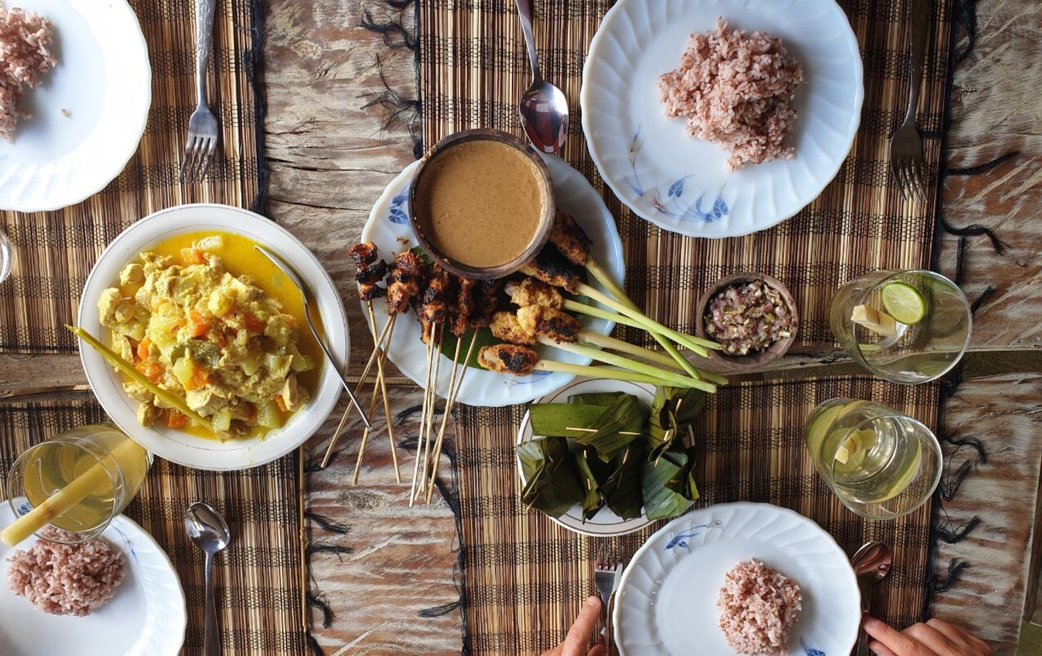 Organic and Authentic Balinese Cooking Class With Cycling in Jatiluwih Rice Terrace