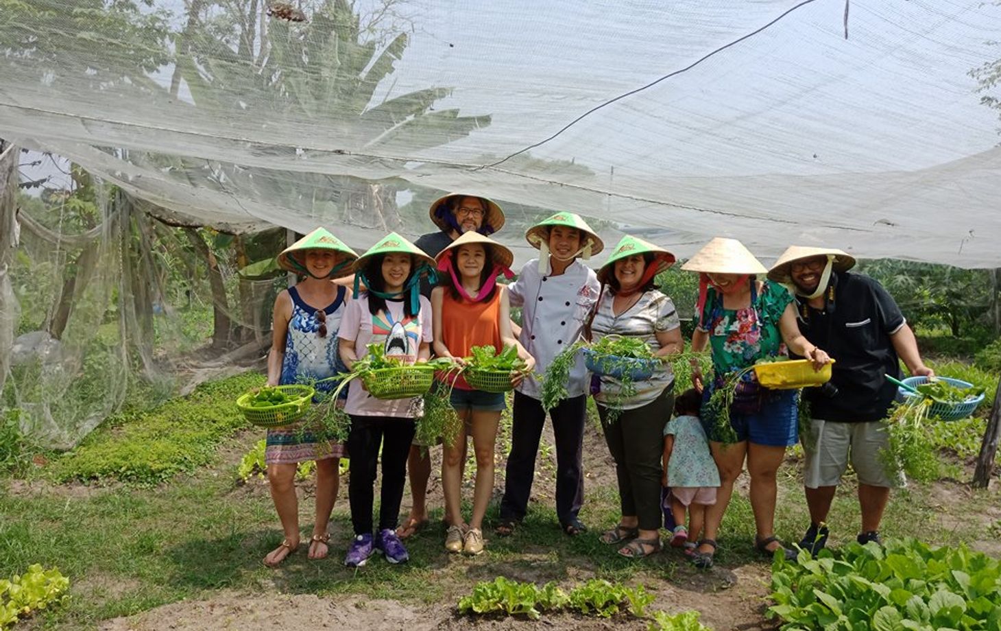 Organic Farm To Table Cooking Class in Vietnamese Agricultural Village