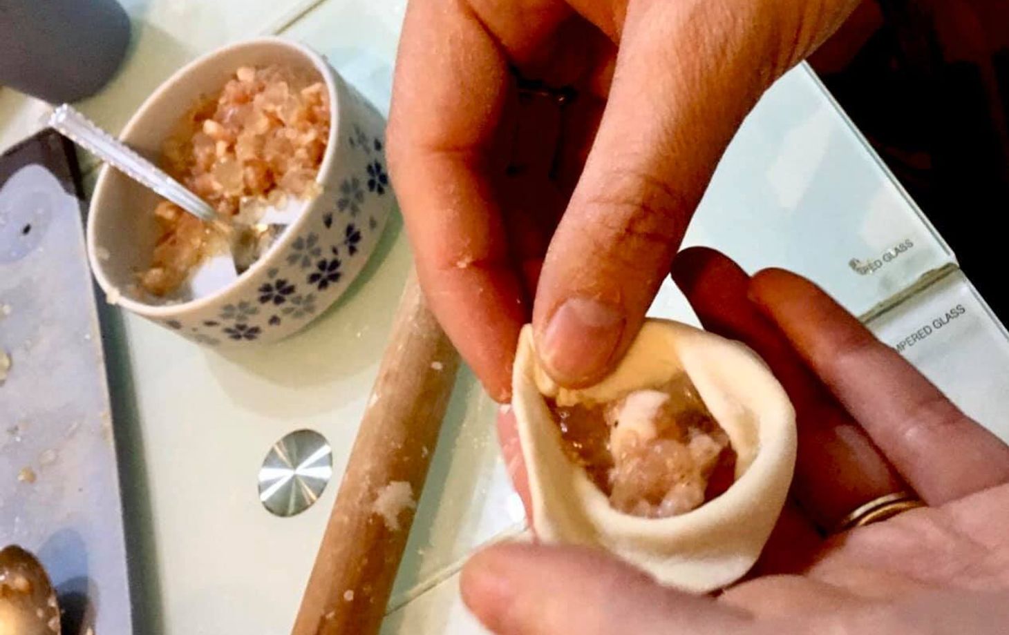 Organic Xiao Long Bao (Soup Dumplings Dim Sum) with Wet Market Walk