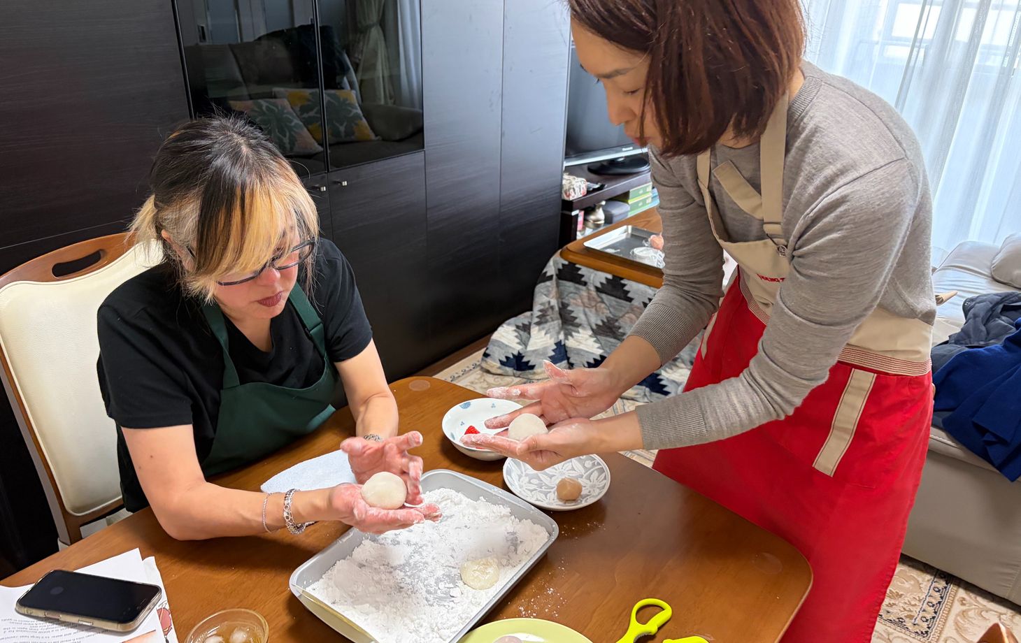 Osaka Soul Food Cooking Class: Takoyaki, Yakisoba, and Fruit Daifuku