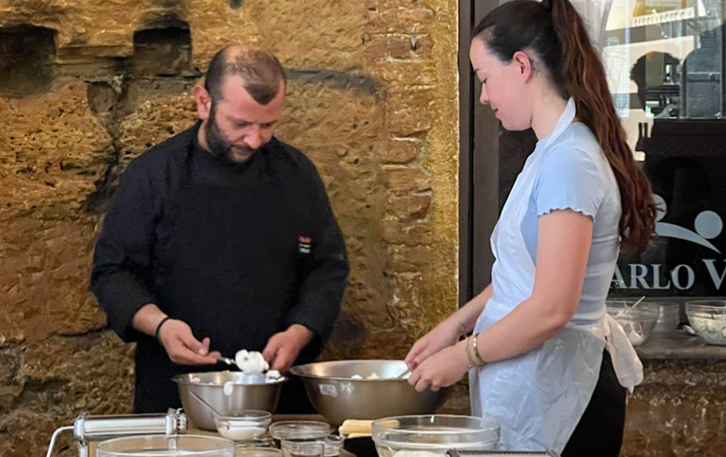 Palermo Pasta & Tiramisu Cooking Experience with Wine