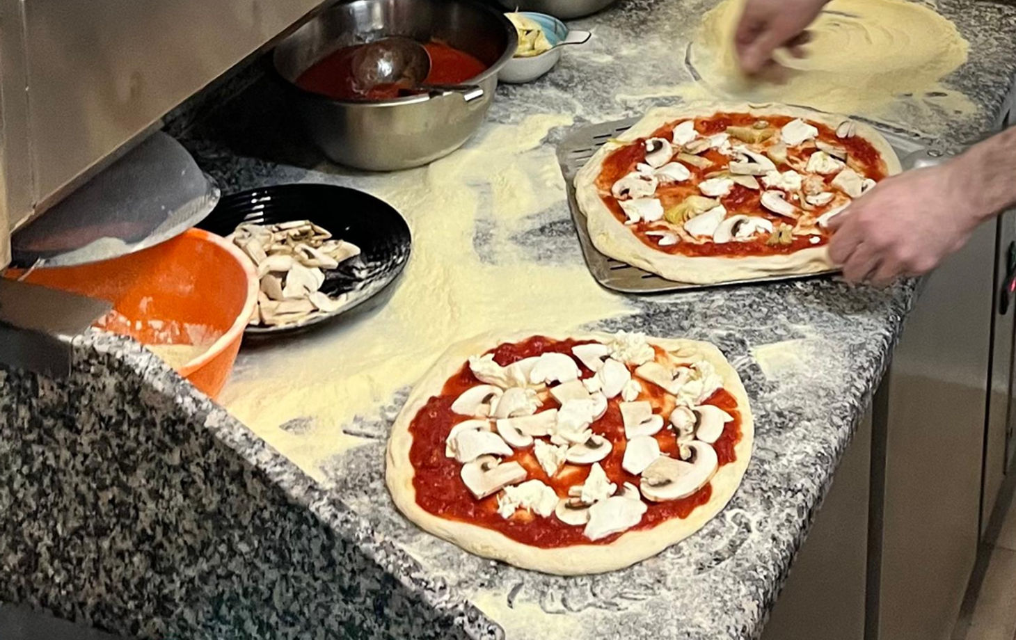 Palermo Pizza & Tiramisù Cooking Class with Wine