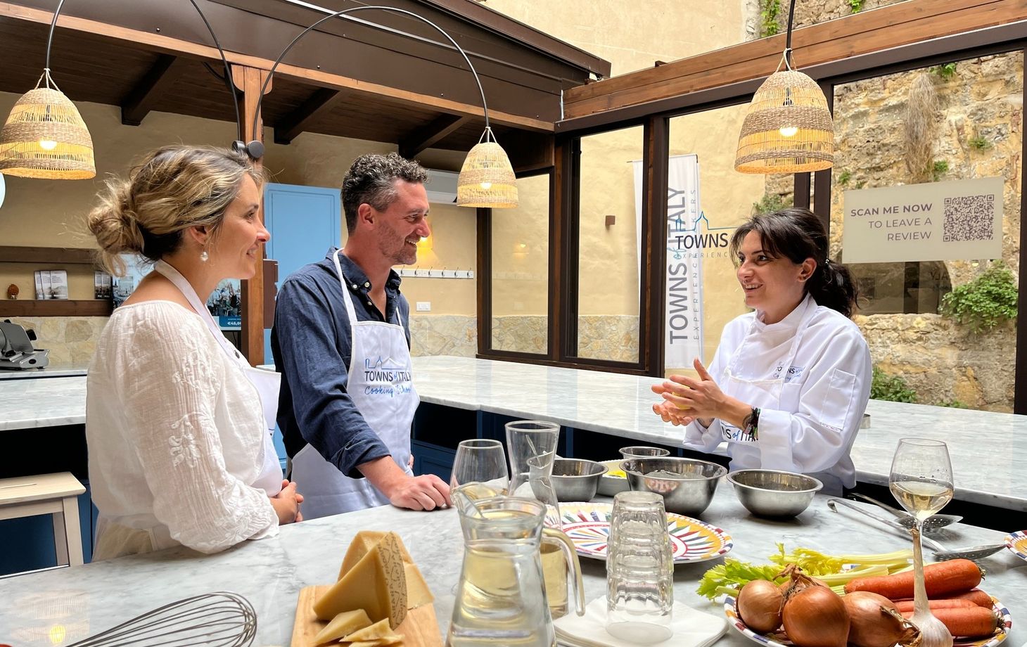 Kochkurs für frische Pasta in Palermo mit Gelato-Vorführung