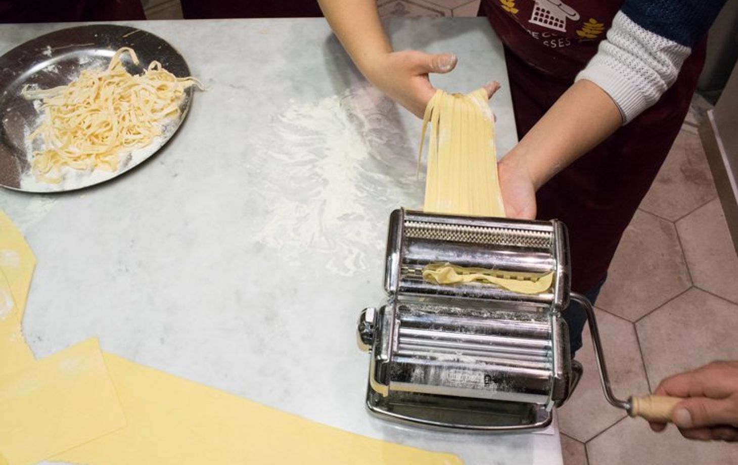 InRome: Hands-on Pasta Making and Gelato Class