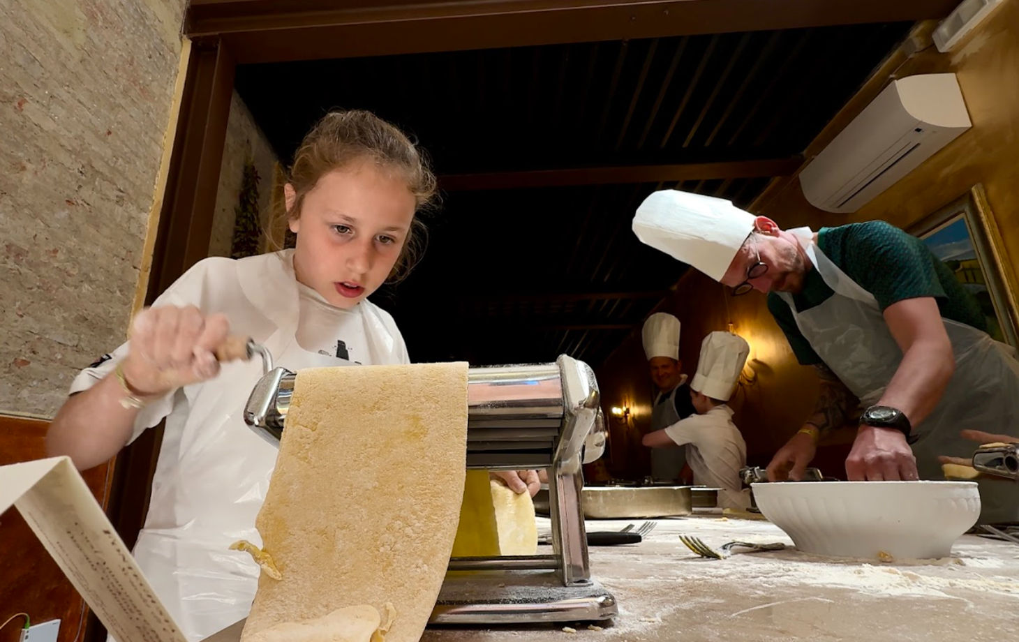 Pasta & Tiramisu Cooking Class with Wine in Siena