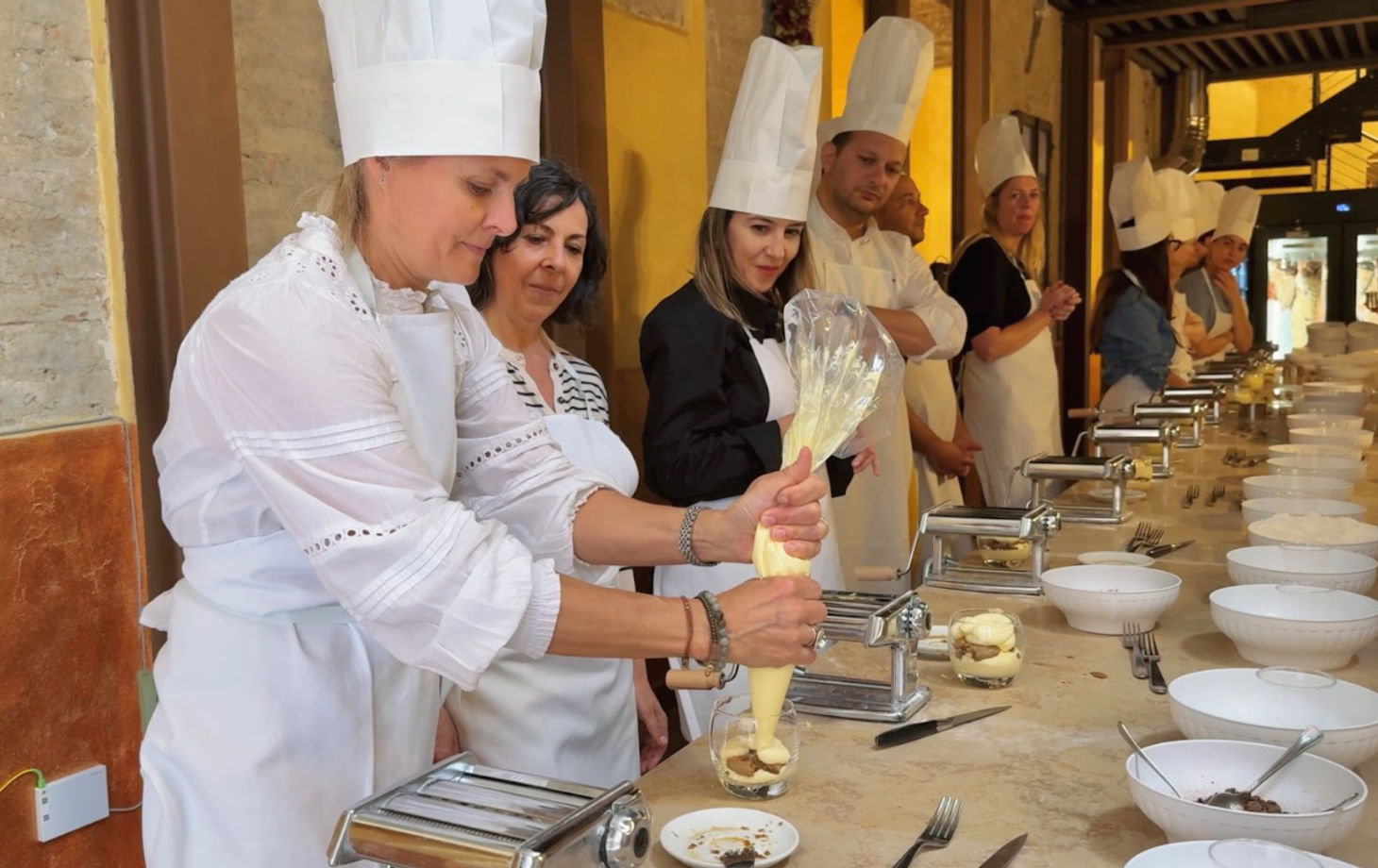 Pasta & Tiramisu Cooking Class with Wine in Siena