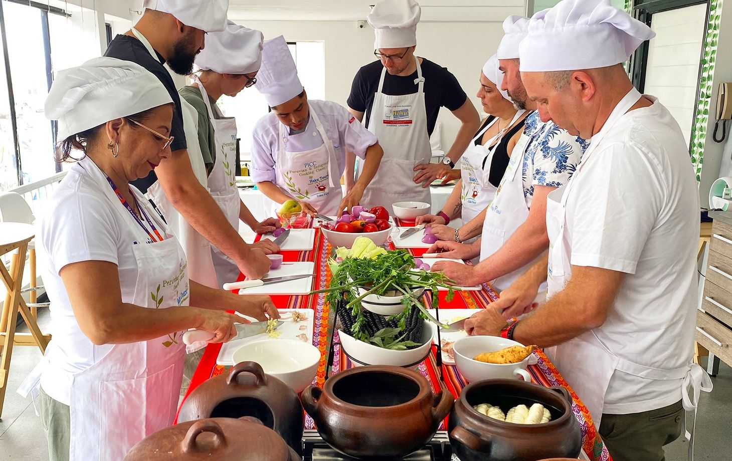 Peruvian Cooking Class & Market Tour with Exotic Fruits Experience + Airport Pickup