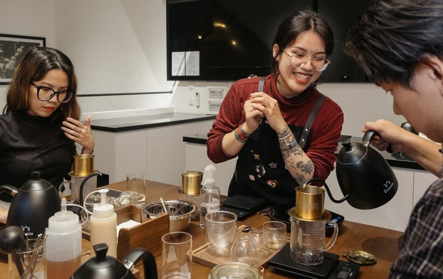 L'art du café Phin : un atelier pratique vietnamien