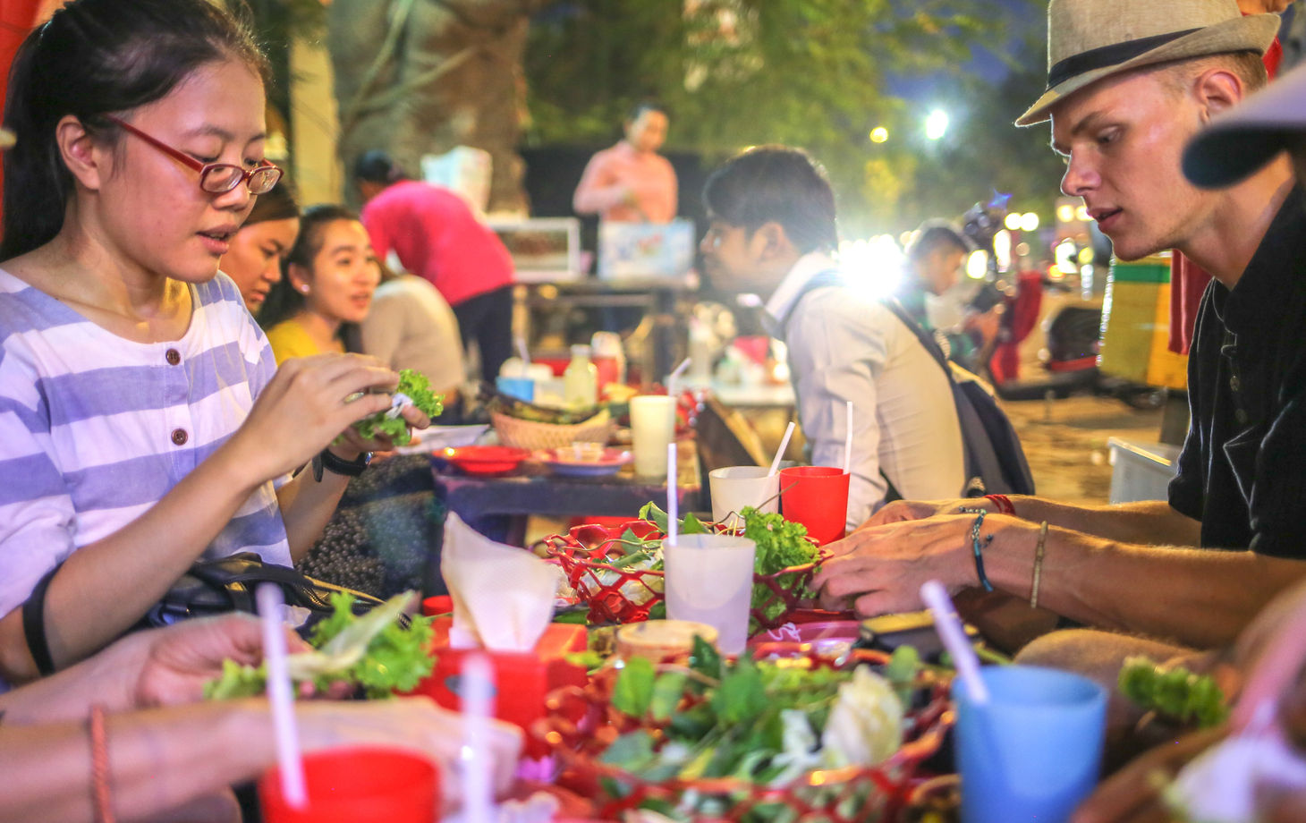 Phnom Penh Evening Food Tour with Tuk tuk