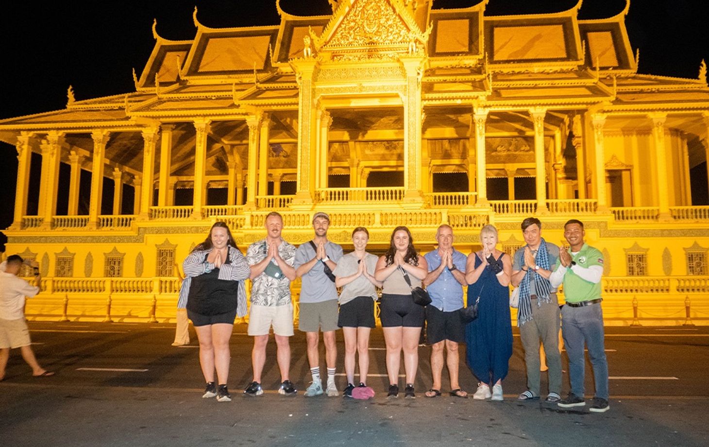 Evening Vespa Street Food Adventure in Phnom Penh