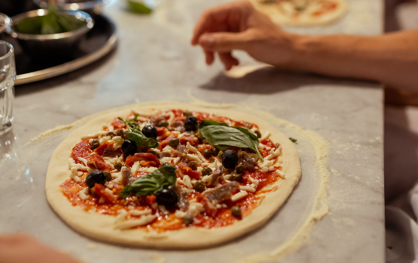 Gelato and Pizza Making Class in Palermo