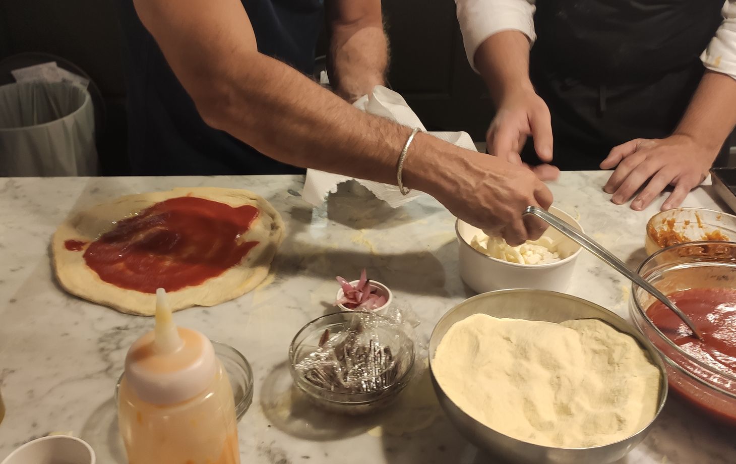 Gelato and Pizza Making Class in Palermo