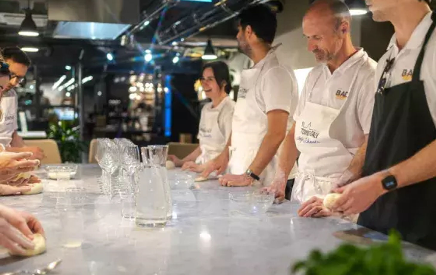 Cours de fabrication de pizzas et de glaces à Rome
