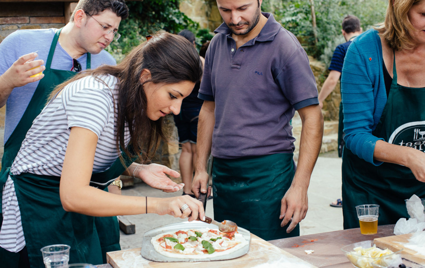 Pizza and Gelato Making Class in Countryside of Florence