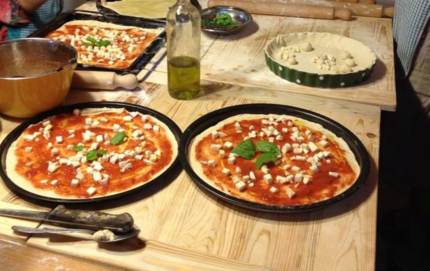 Pizza Making in Montepulciano