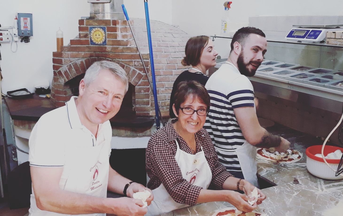 Pizza Making in Taormina