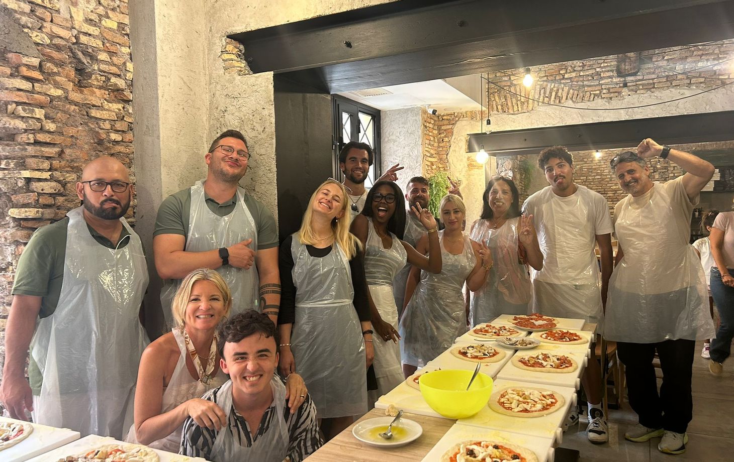 Rome Pizza & Tiramisu Workshop with Free-Flowing Fine Wine