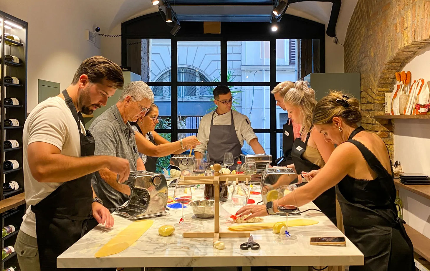 Premium Private Pasta, Ravioli & Tiramisu Cooking Experience near the Colosseum (Up to 10 Guests)