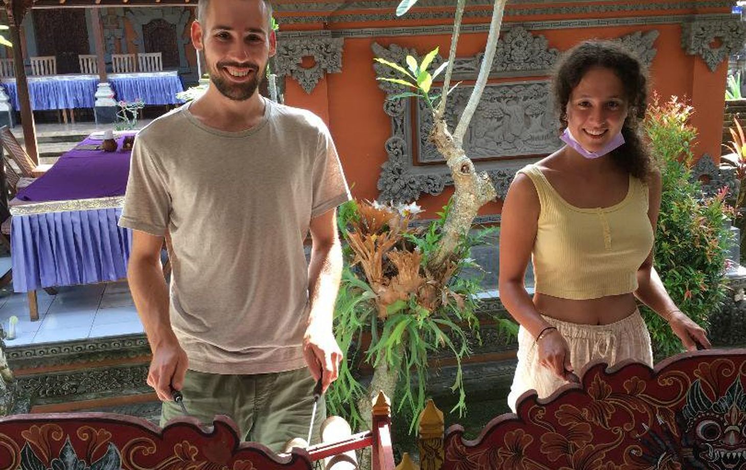 Balinese Culinary Class with Intimate Romantic Dinner
