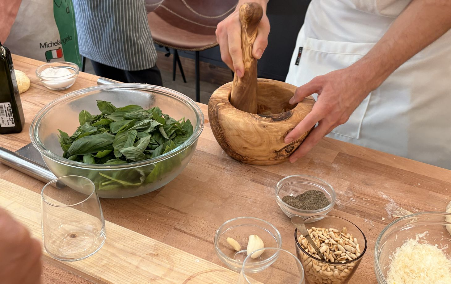 Private Cooking Class in Florence: Handmade Gnocchi, Pesto & Tiramisu with Unlimited Wine