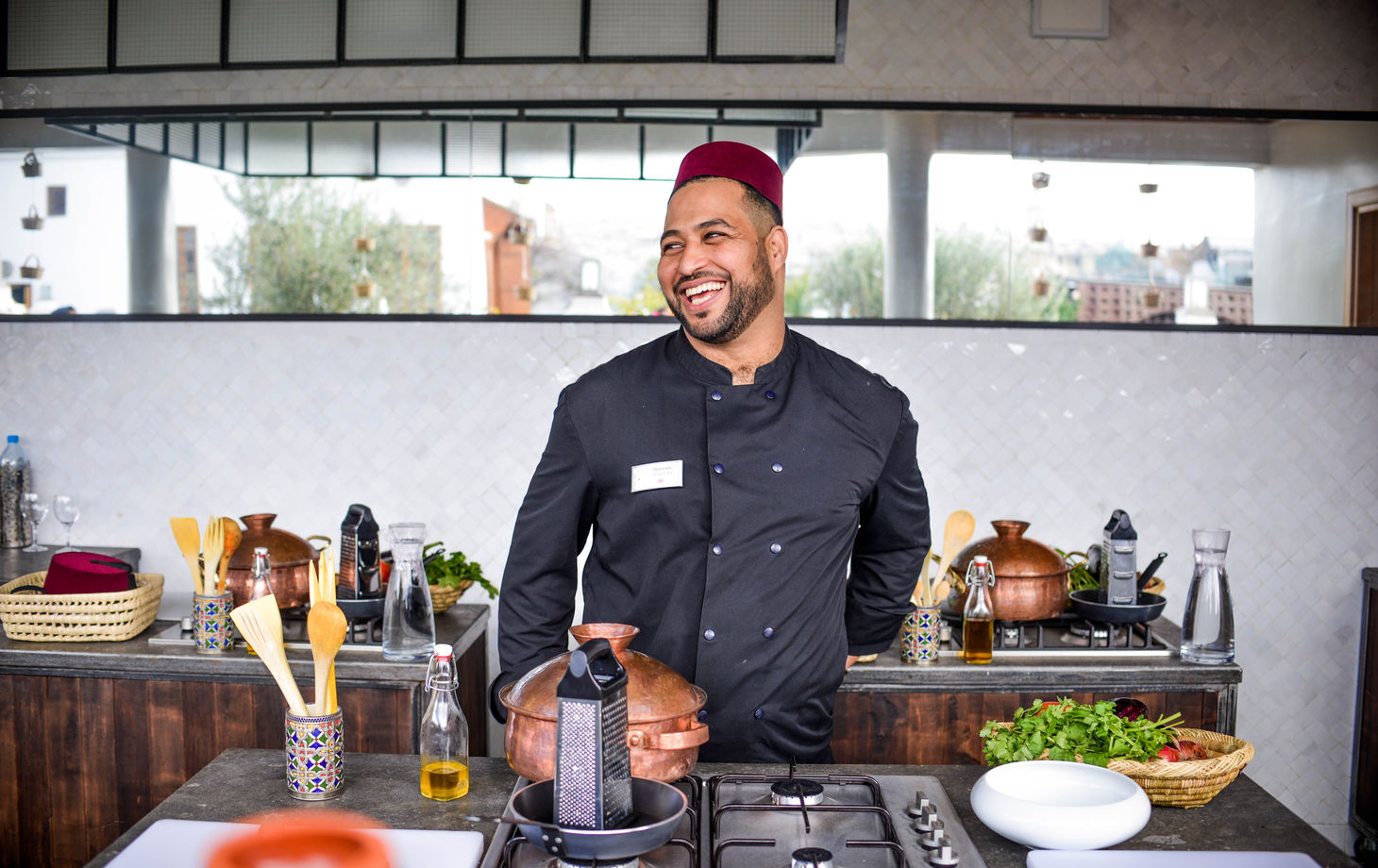 Private Moroccan Cooking Workshop with Souk Visit
