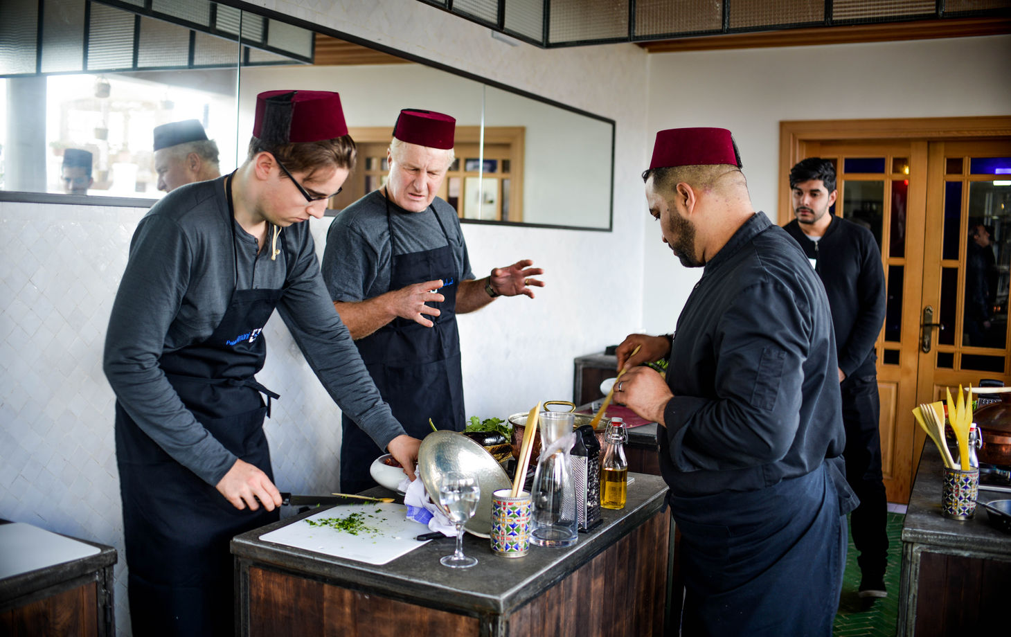 Private Moroccan Cooking Workshop with Souk Visit