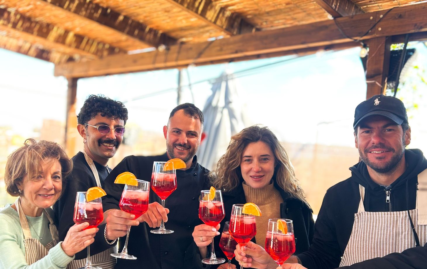 Private Rooftop Italian Dinner near the Vatican Museums