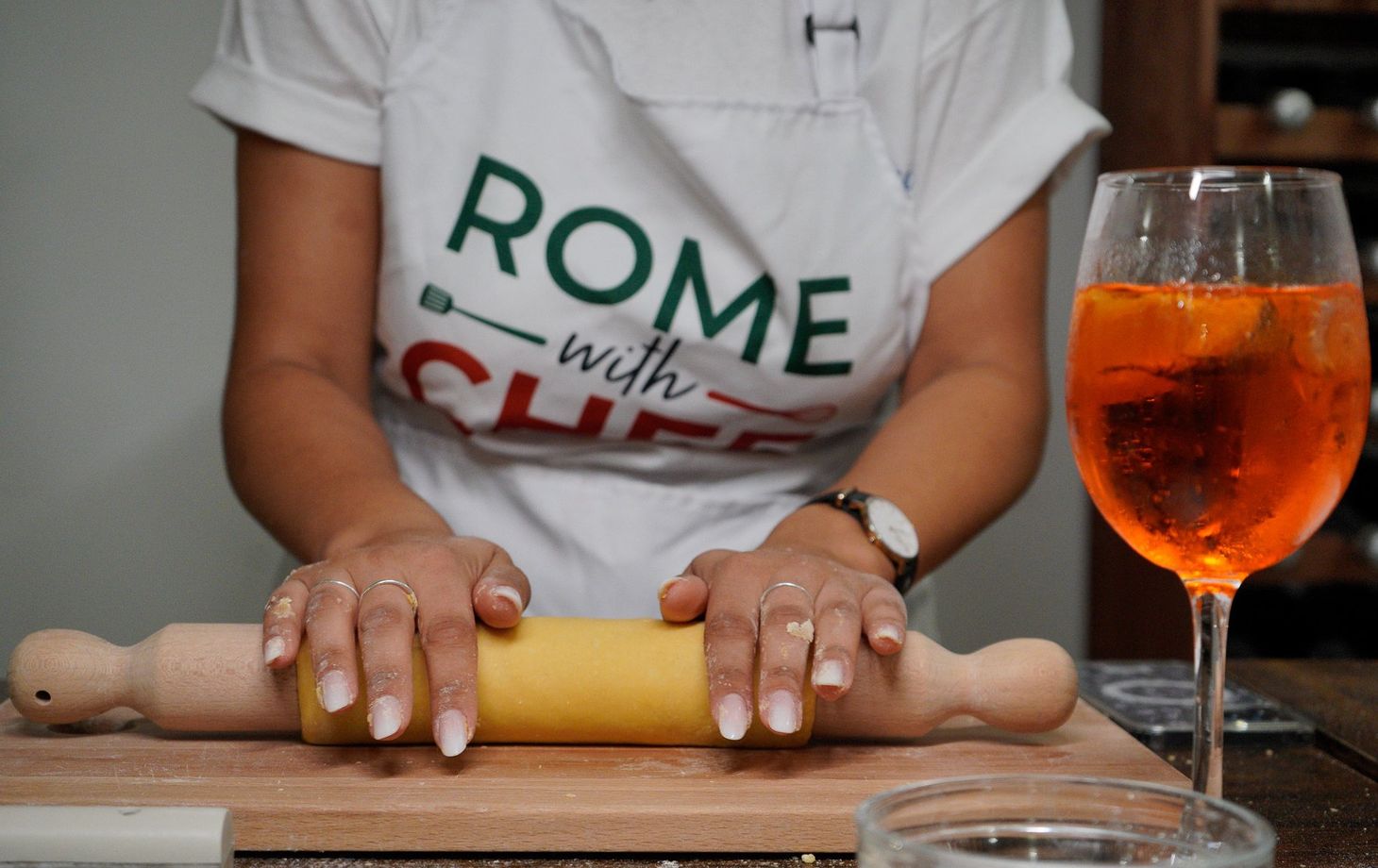 Privates Erlebnis: Spritz- und Spaghetti-Kochkurs in Rom
