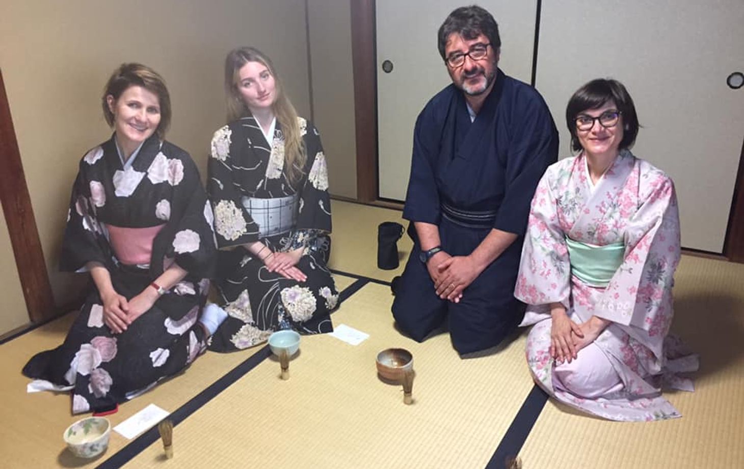 Private Tea Ceremony with Kimono and Ikebana (Flower Art) near Golden Pavilion