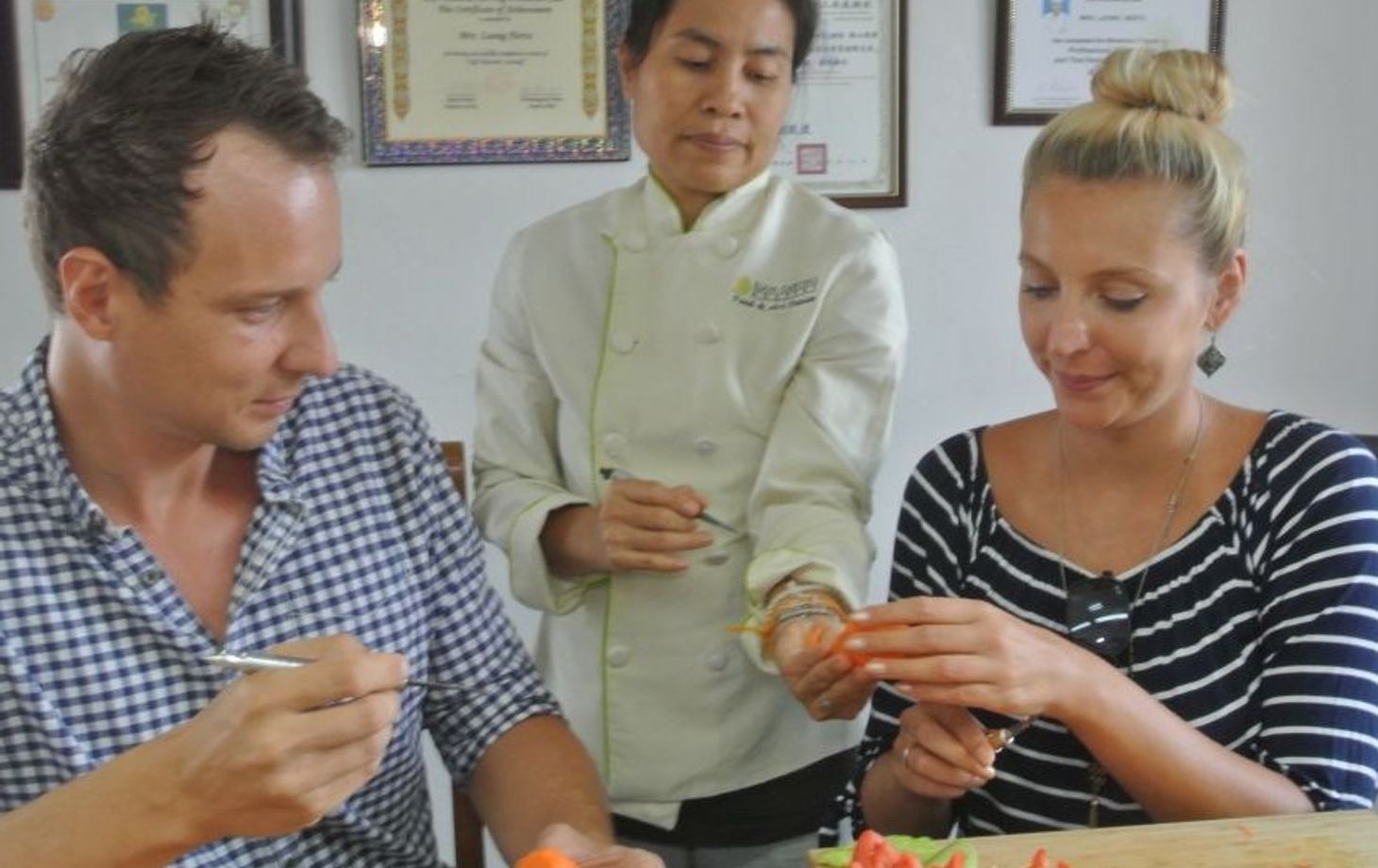 Professional Thai Fruit and Vegetable Carving Half Day Class