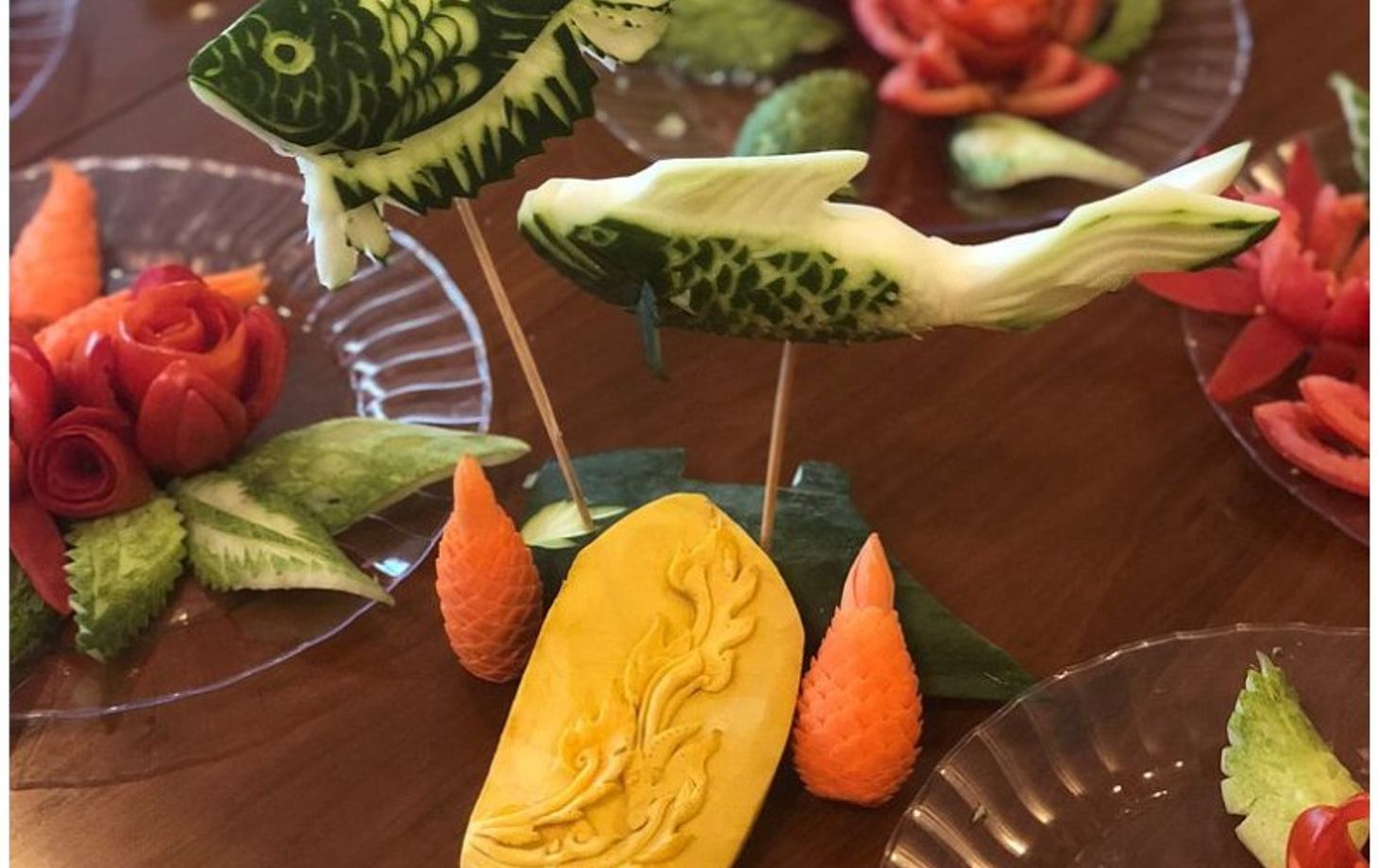 Professional Thai Fruit and Vegetable Carving Half Day Class