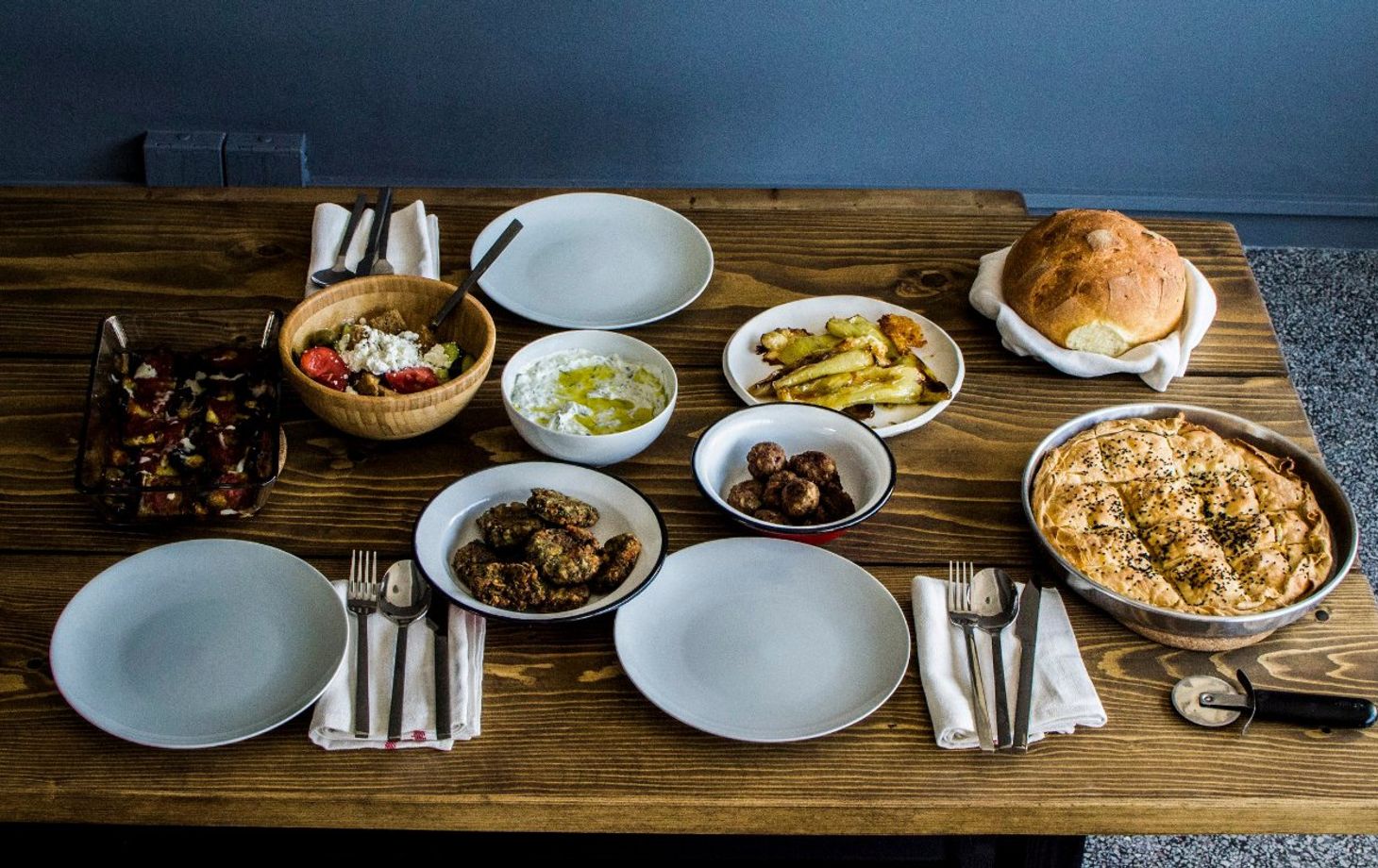 Traditional Greek Dinner Cooking Class in Monastiraki