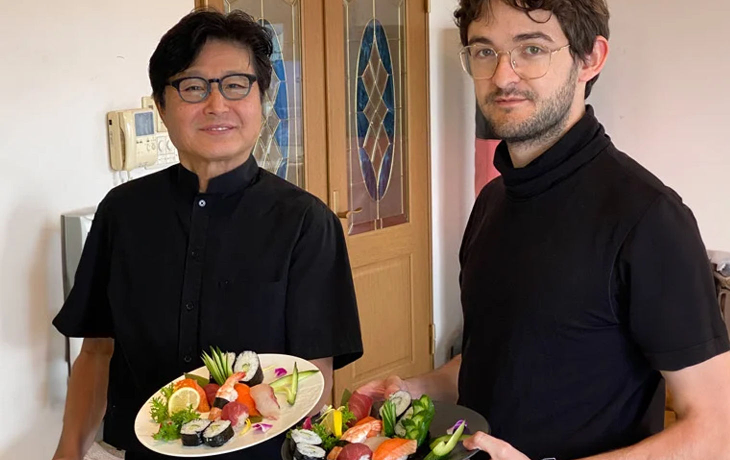 Ramen and Sushi Culinary Class with Tea Ceremony in Osaka