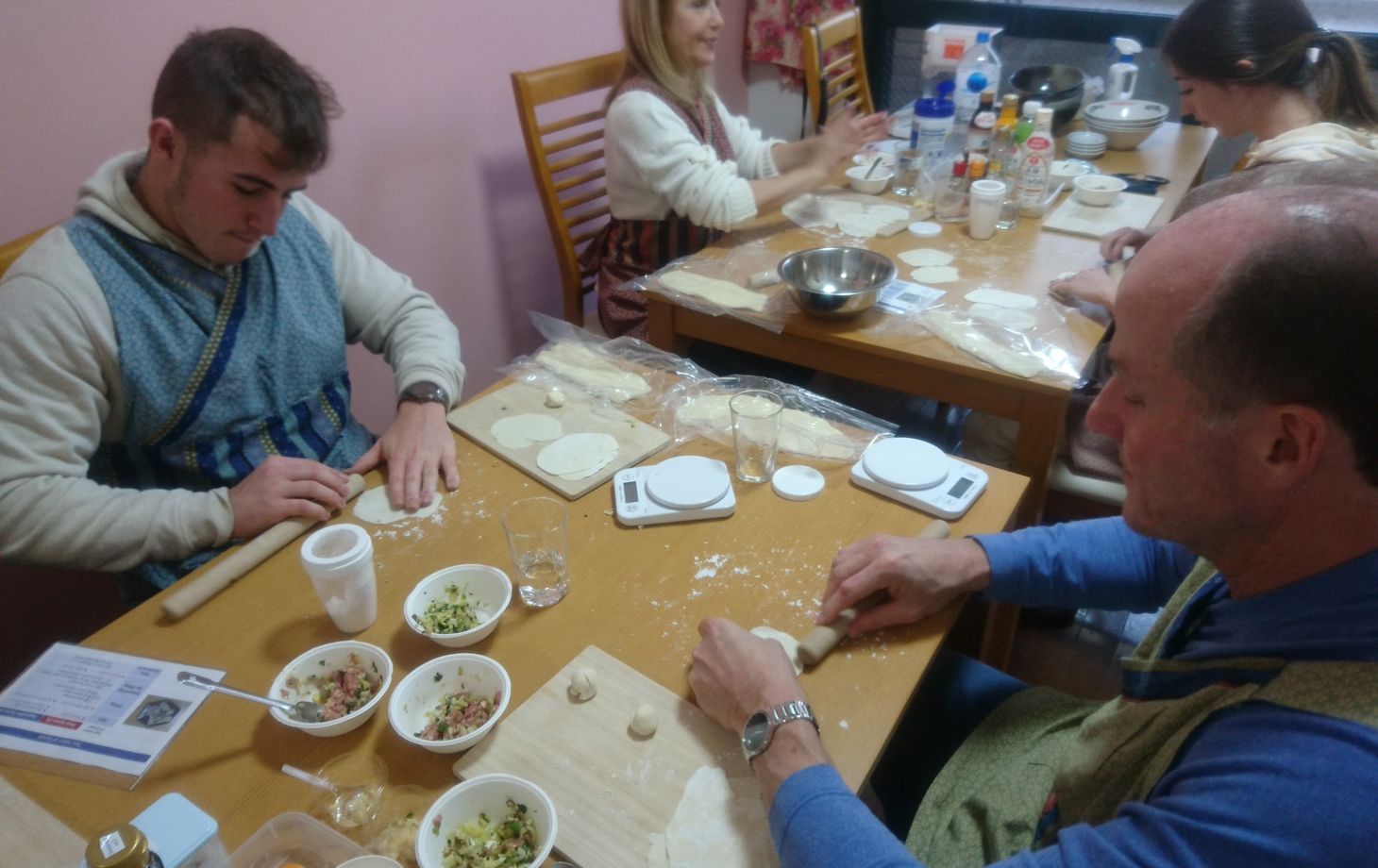 Ramen and Two Types of Gyoza (Dumplings) Cooking Class