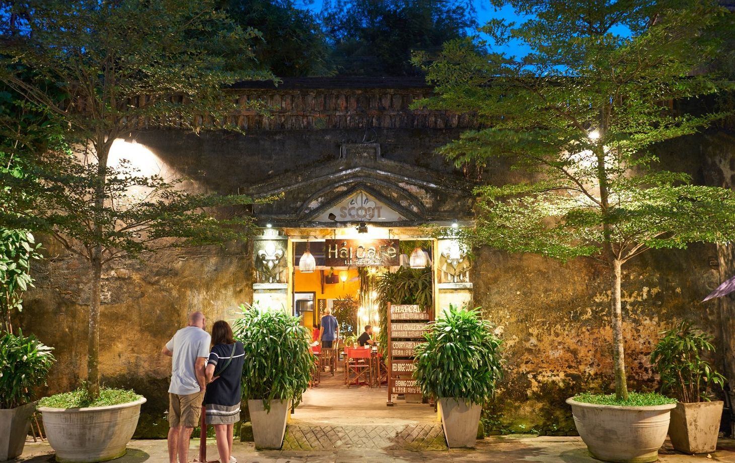Evening Cooking Class in Ancient Town with Red Bridge