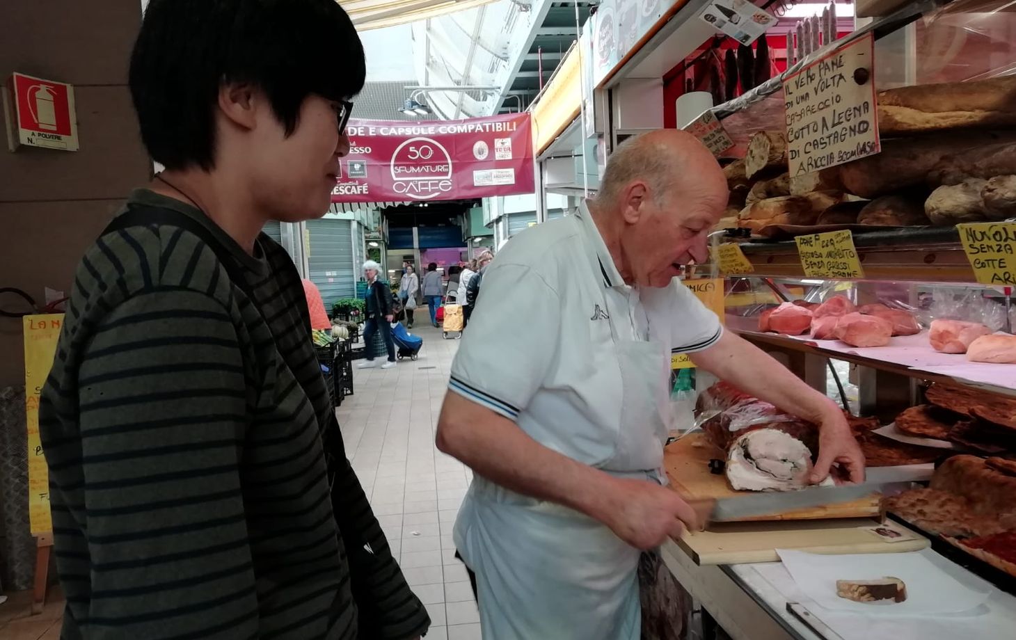 Visite et dégustation du marché alimentaire de Trionfale