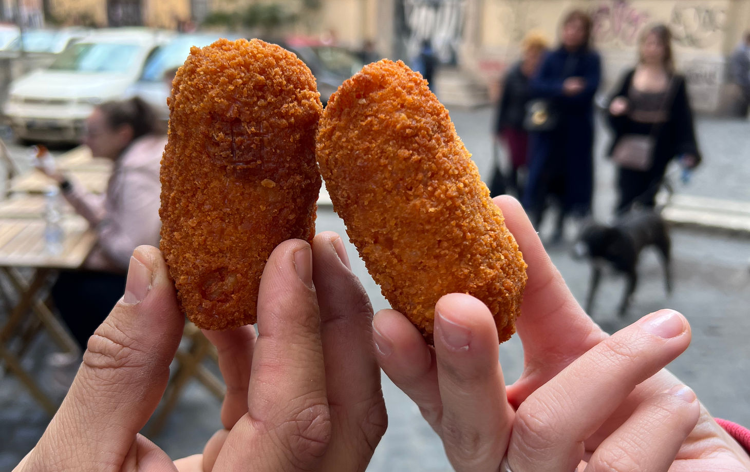 Rom-E-Bike-Tour: Ultimatives Streetfood- und Marktfest