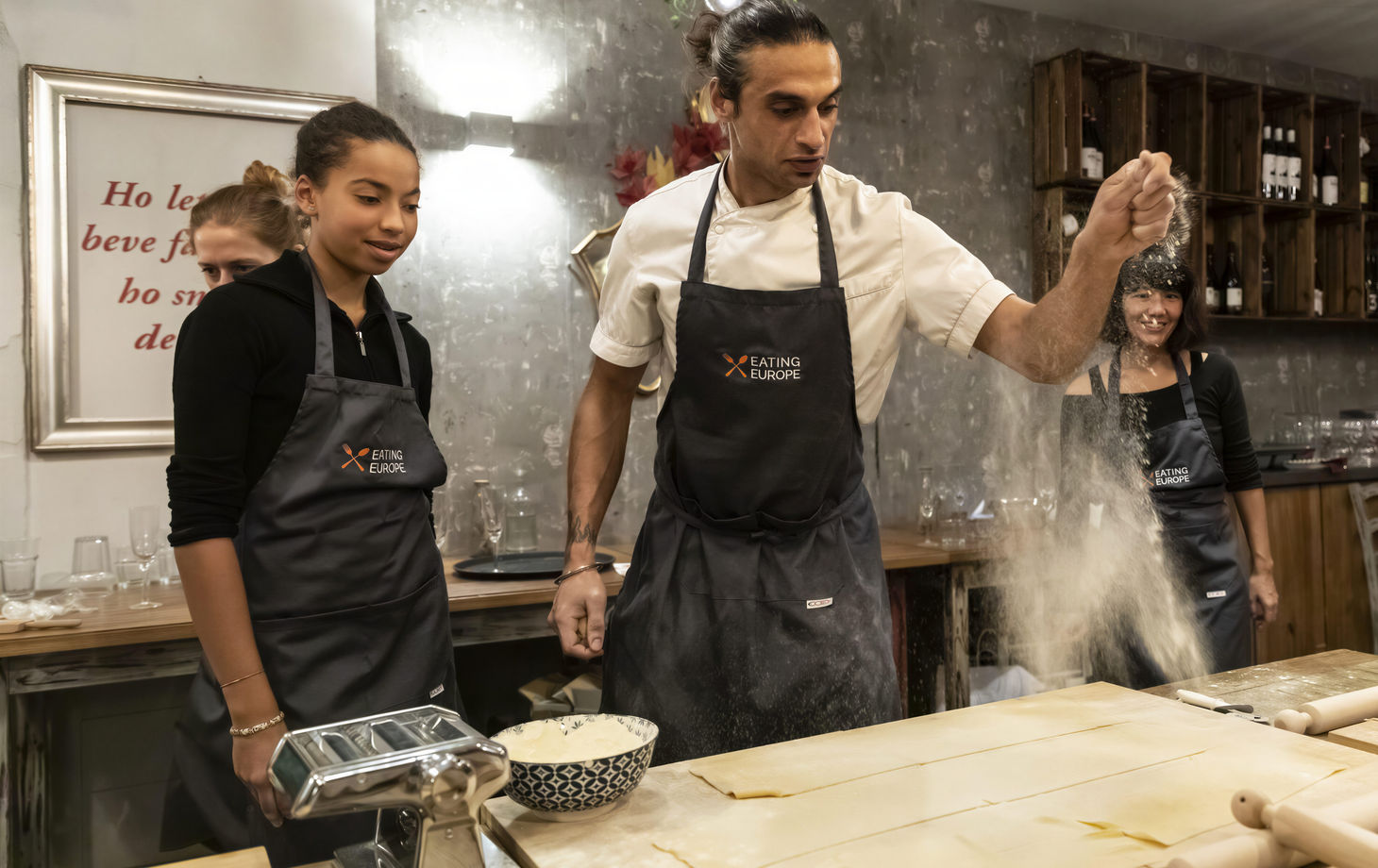 Expérience de fabrication de pâtes Trastevere à Rome