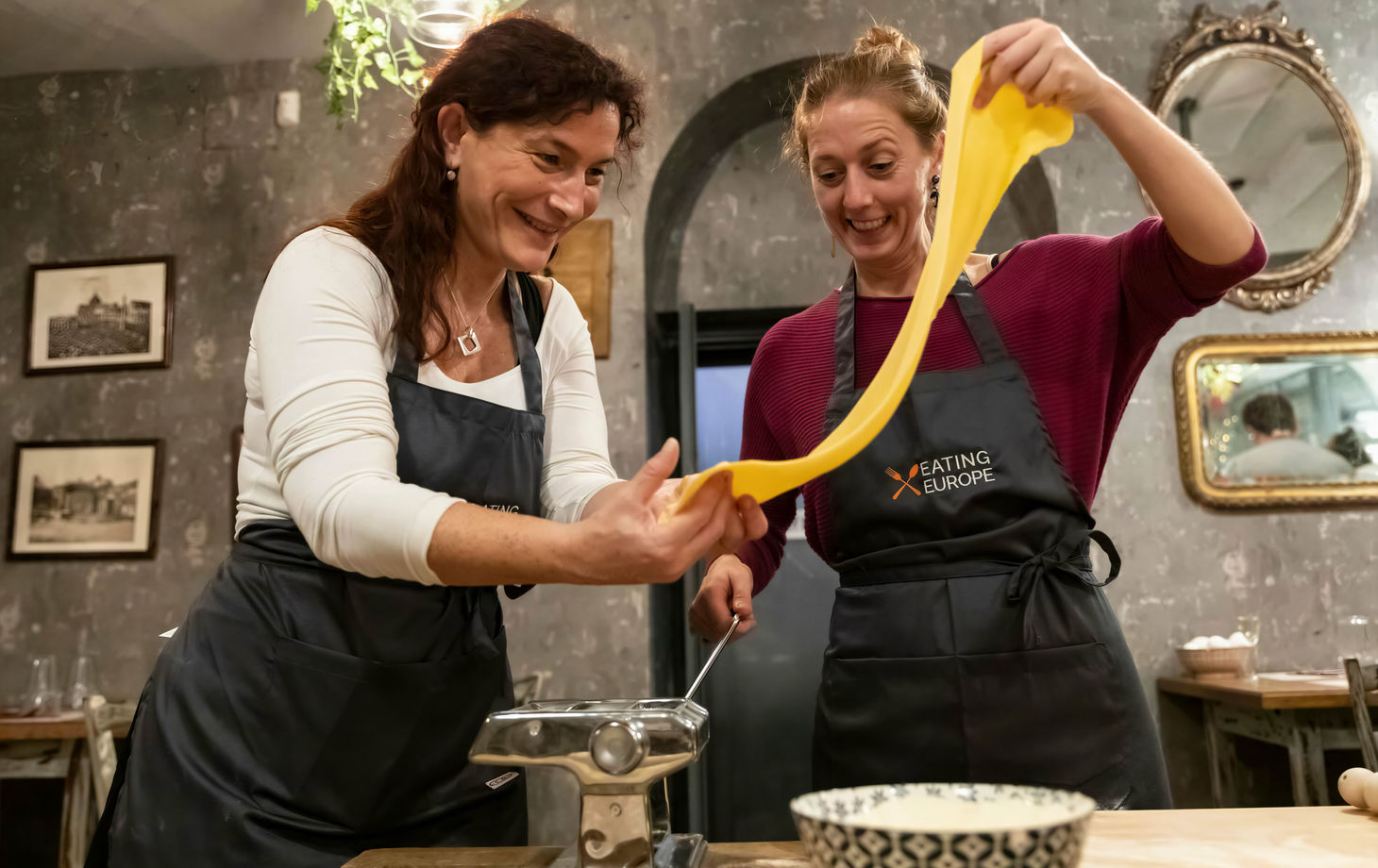 Expérience de fabrication de pâtes Trastevere à Rome