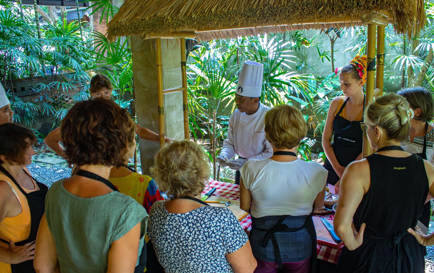 Authentic Balinese Cooking Experience in a Serene Dwaraka the Royal Villa in Ubud
