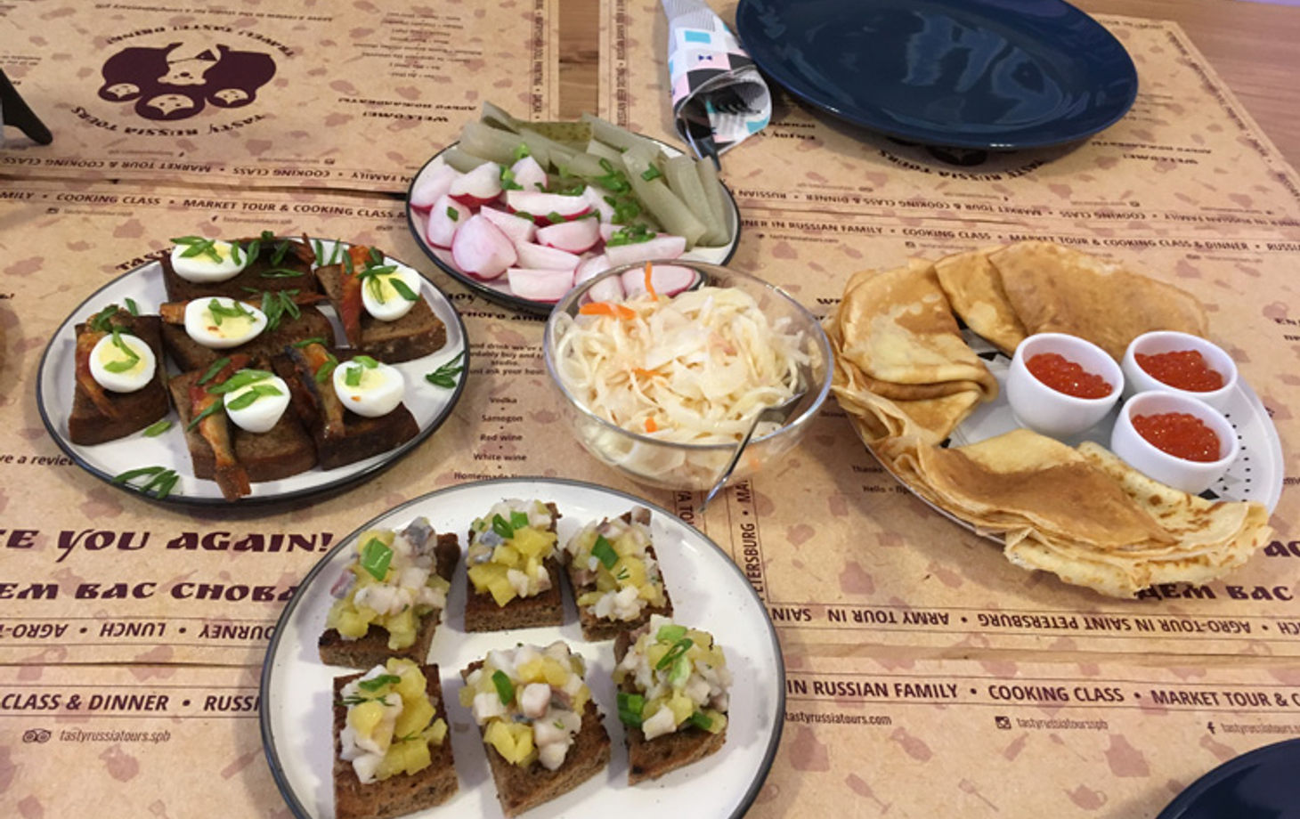 Russian Vodka Tasting with Local Cuisine