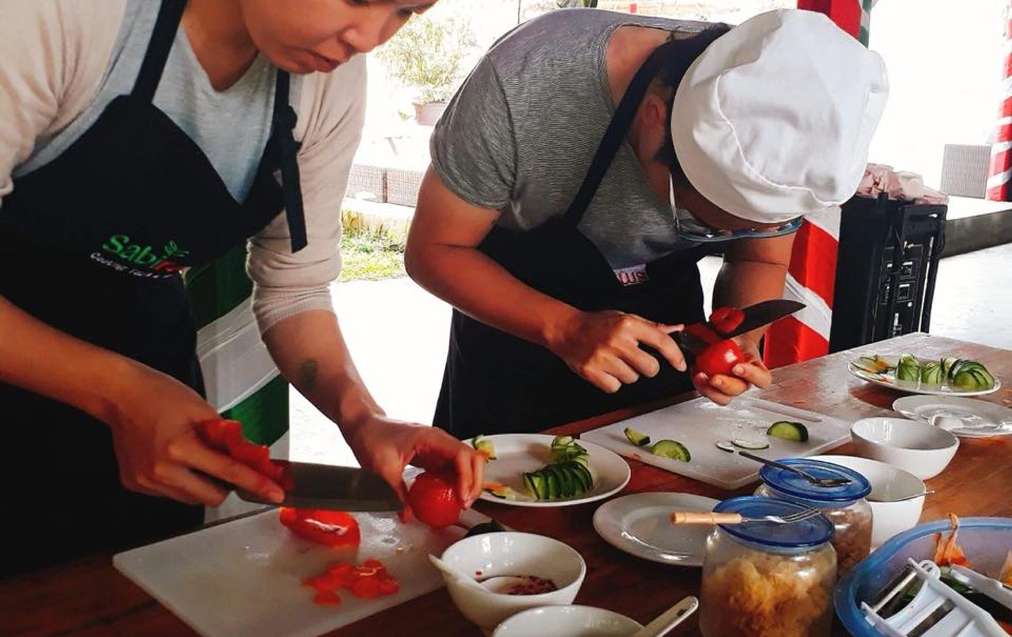 5가지 체험-쿠킹클래스, 시장투어, 바구니배, 물소타기, 발마사지(Sabirama Hoian Cooking Class)