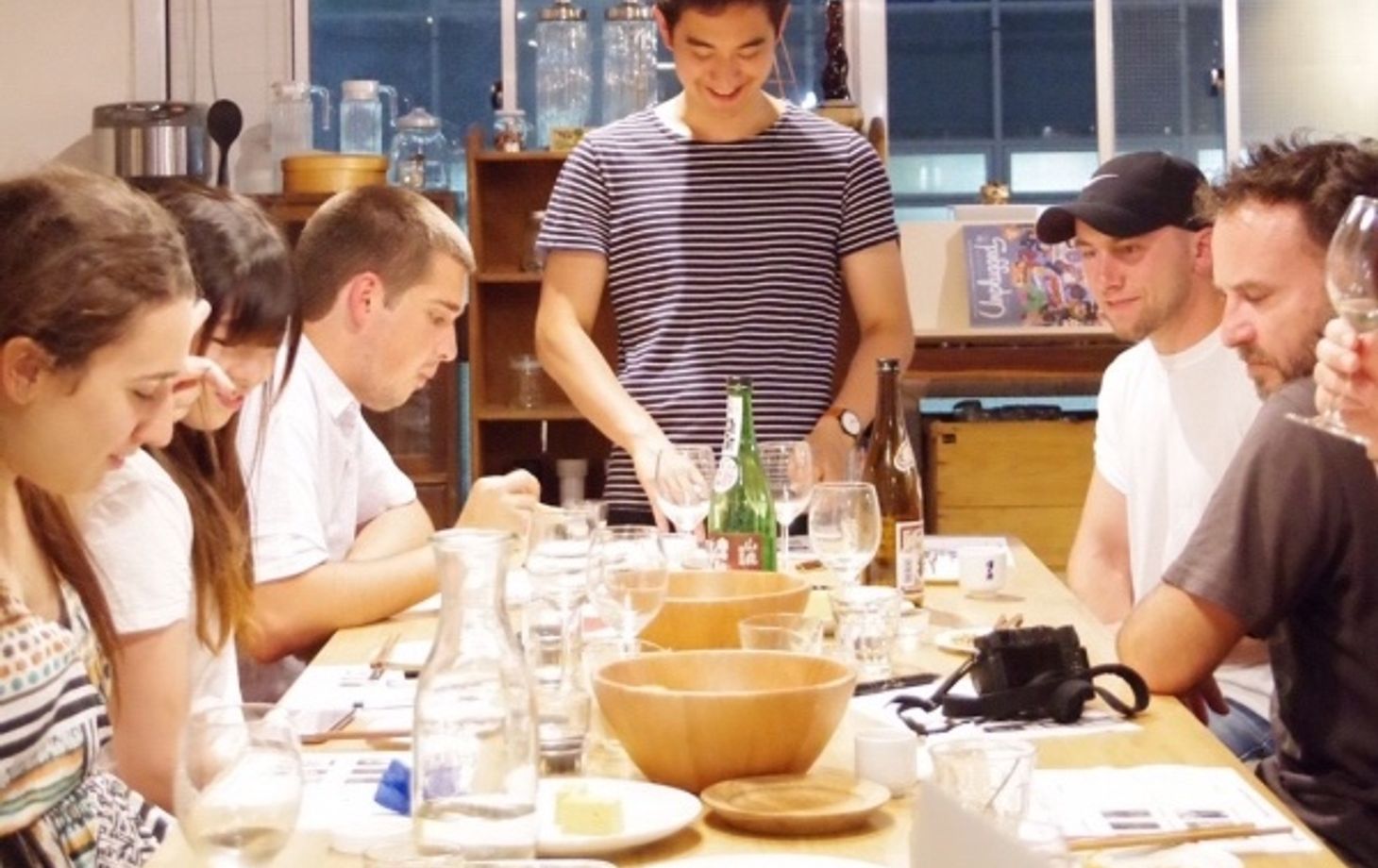 Sake Tasting Lesson with a Sake Sommelier