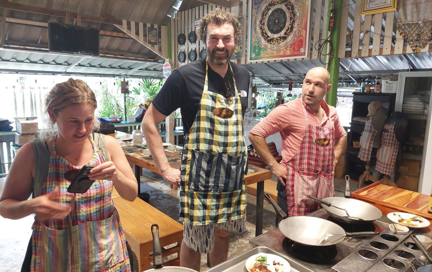 Short afternoon class at Napalai Thai Cuisine