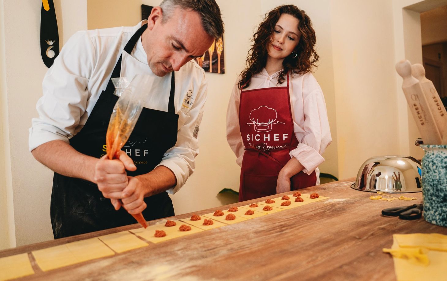 Cours de pâtes et de glaces – Un avant-goût d'Italie à Florence