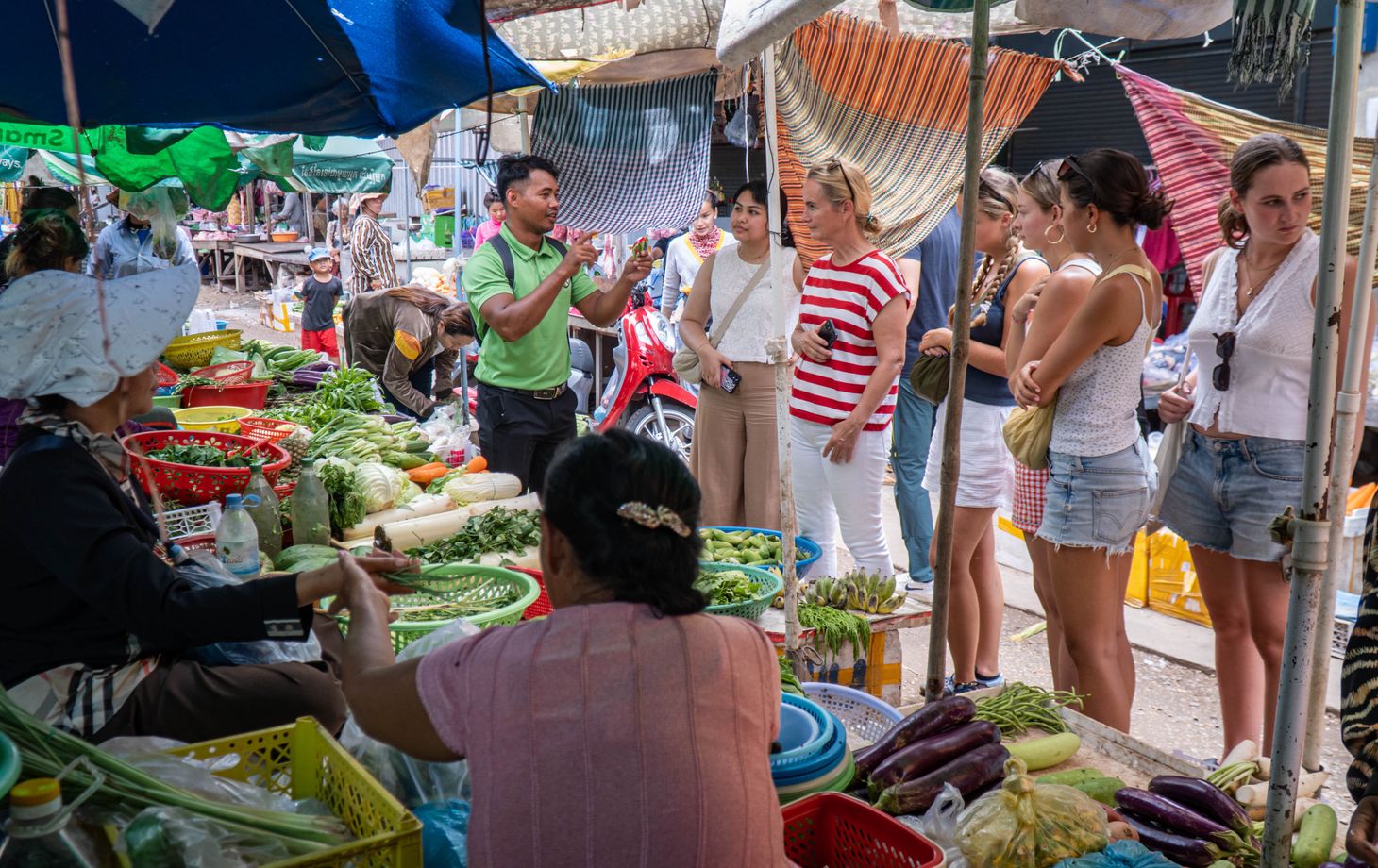 Silk Island Cambodian Cooking Class & Vespa Culinary Adventure