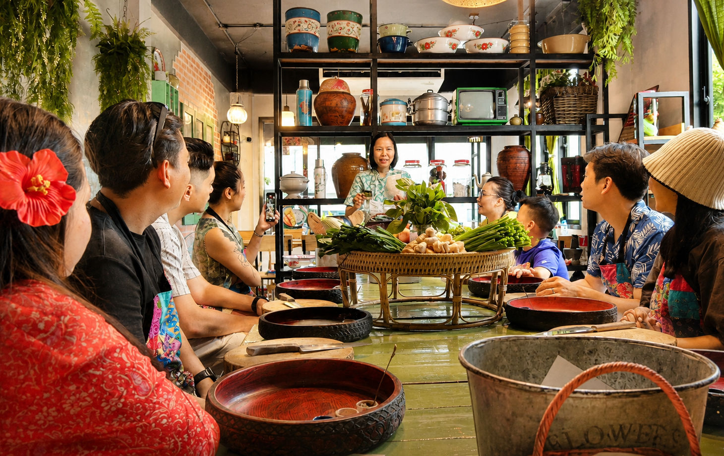 Silom Thai Morning Cooking Class in Bangkok with Market Tour